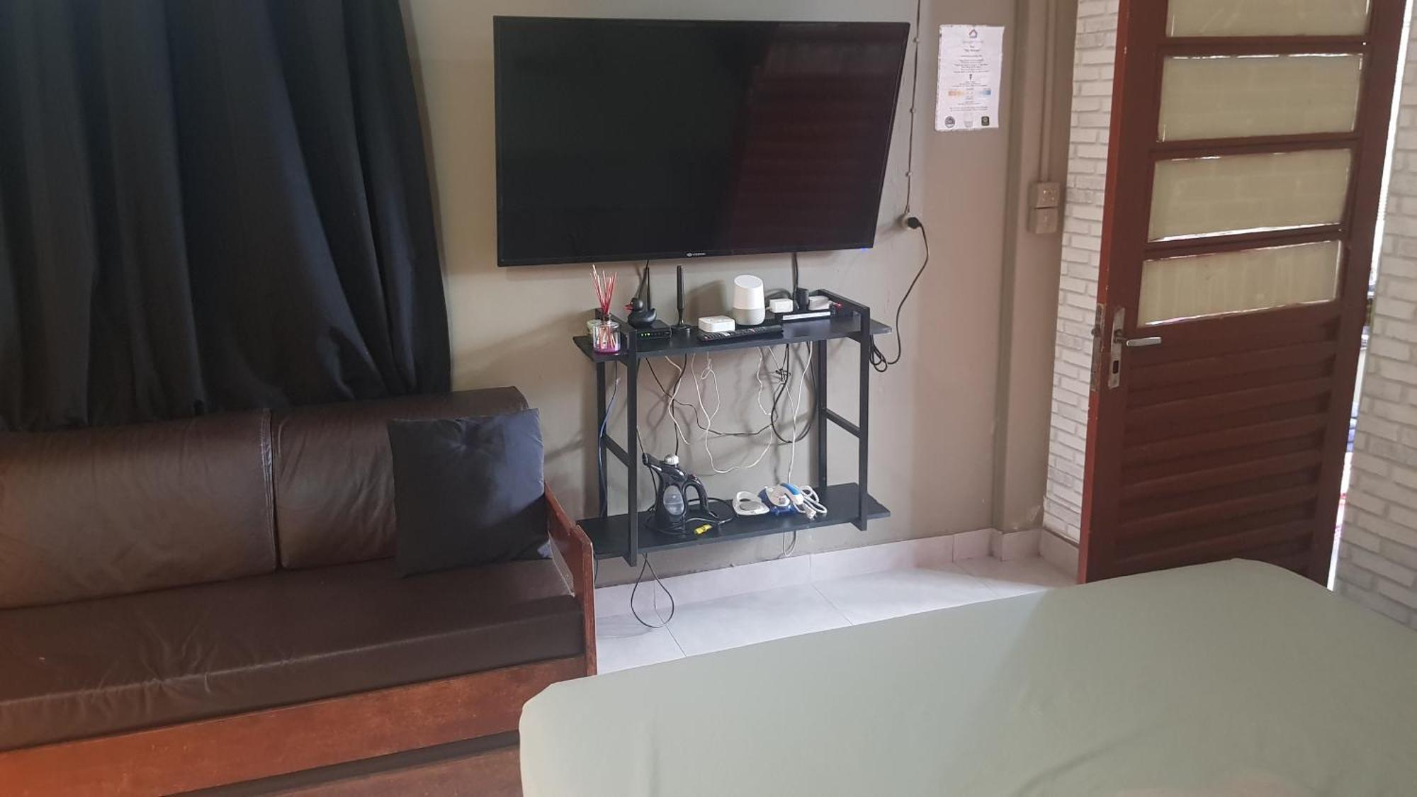 Casa No Centro De Foz! Ar-Condicionado, Smart Tv, Wi-Fi, Cozinha, Ventilador E 4 Camas Daire Foz do Iguaçu Dış mekan fotoğraf
